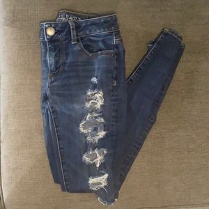 American Eagle size 0 Jeggings 360° super stretch
